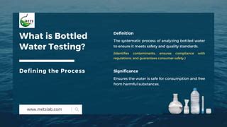 bottled water manufacturer daily testing requirements|bottled water testing guidelines.